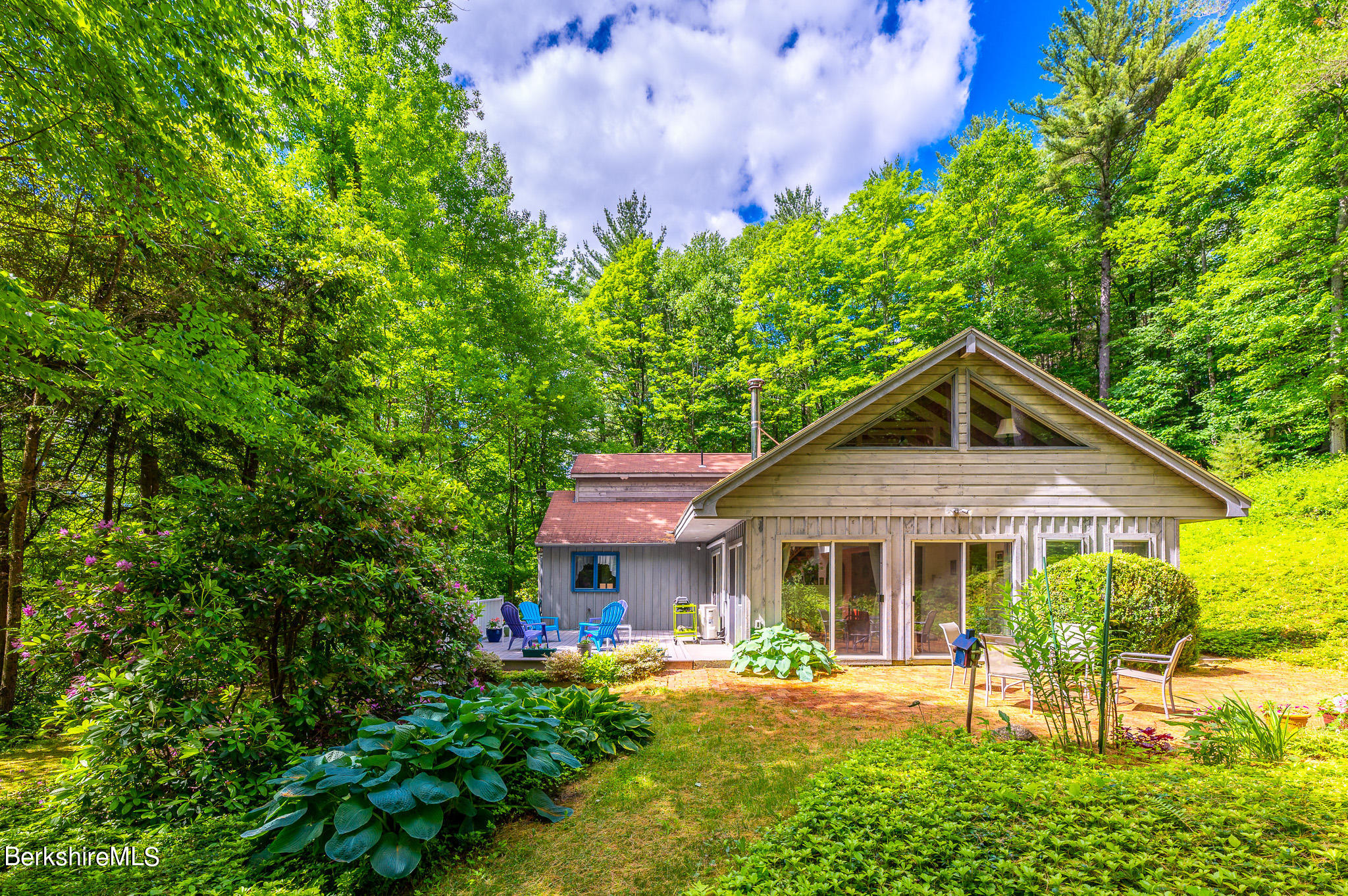 9 Pixley Hill Road West Stockbridge, MA 01236 - Photo 29 of 37 a front view of a house with a yard