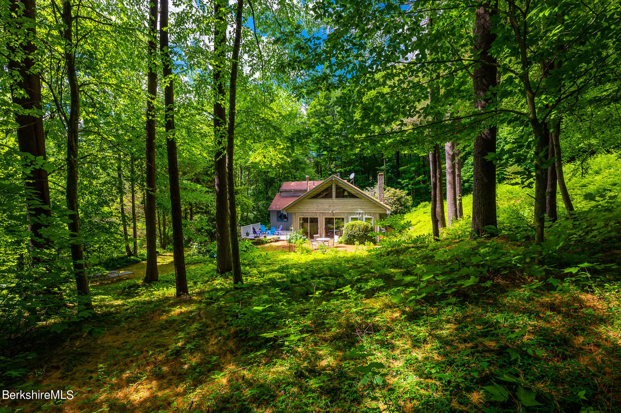 9 Pixley Hill Road West Stockbridge, MA 01236 - Photo 37 of 37 a front view of a house with a yard