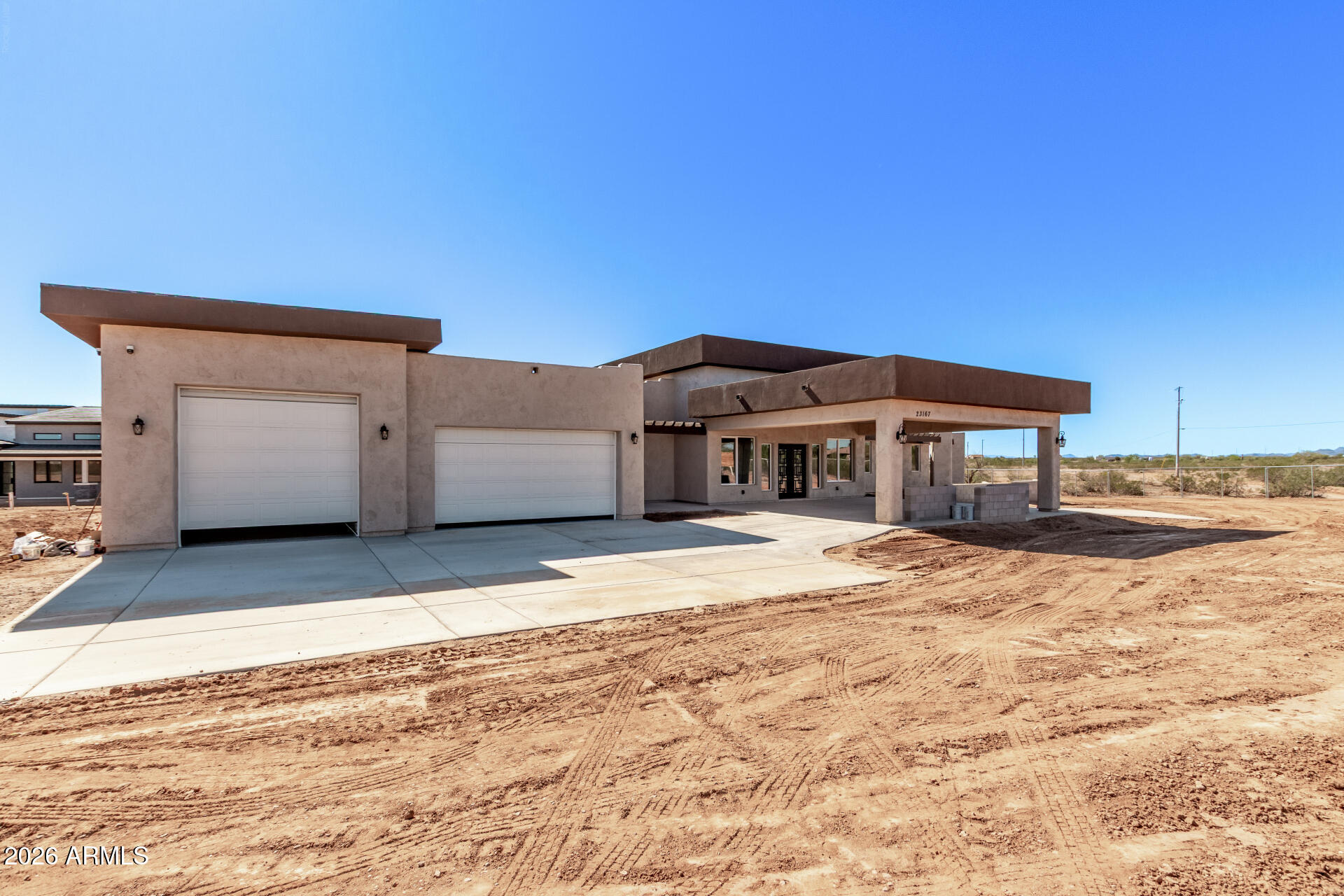 23167 West Montgomery Road Wittmann, AZ 85361 - Photo 42 of 44 a view of a terrace