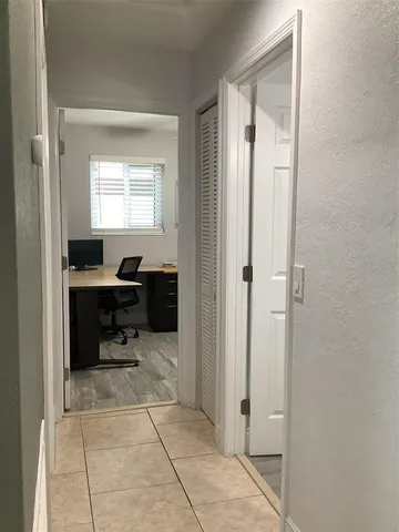 a view of a workspace with a window