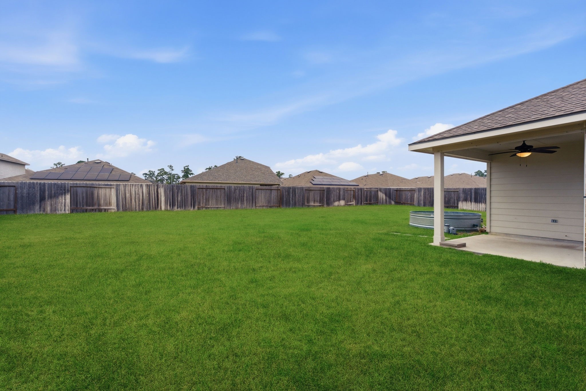 2407 Staverton Cir Spring Spring, TX 77373 - Photo 37 of 41 a view of a house with a backyard