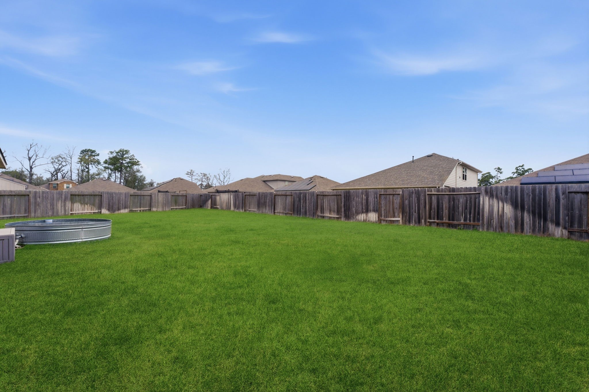 2407 Staverton Cir Spring Spring, TX 77373 - Photo 40 of 41 a view of an house with backyard and a garden