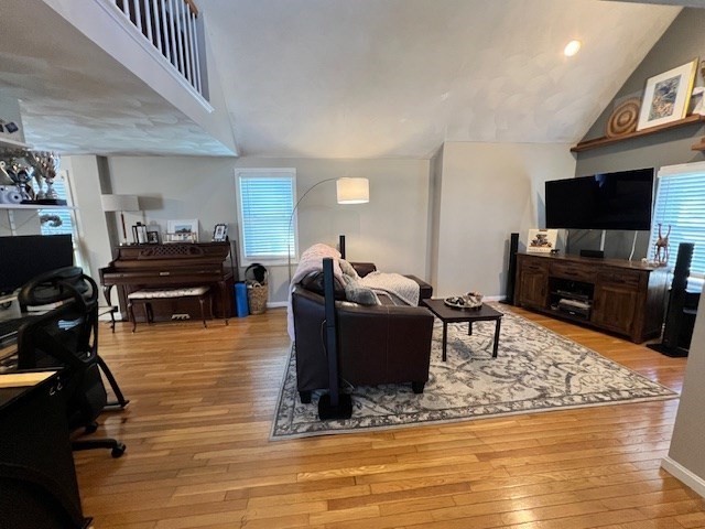 3 Pinecrest Road North Reading, MA 01864 - Photo 7 of 37 a living room with furniture and a flat screen tv