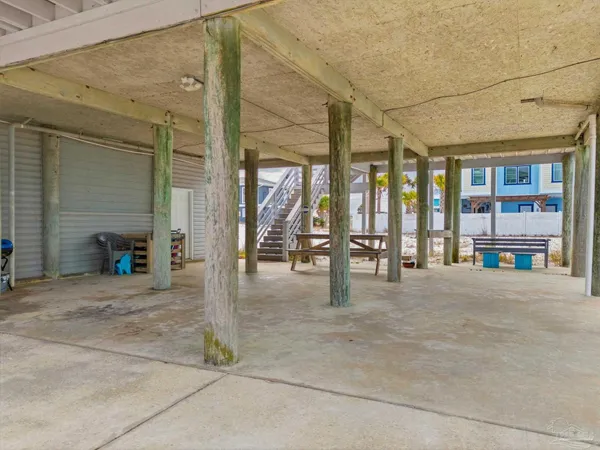 a room with lots of wooden furniture