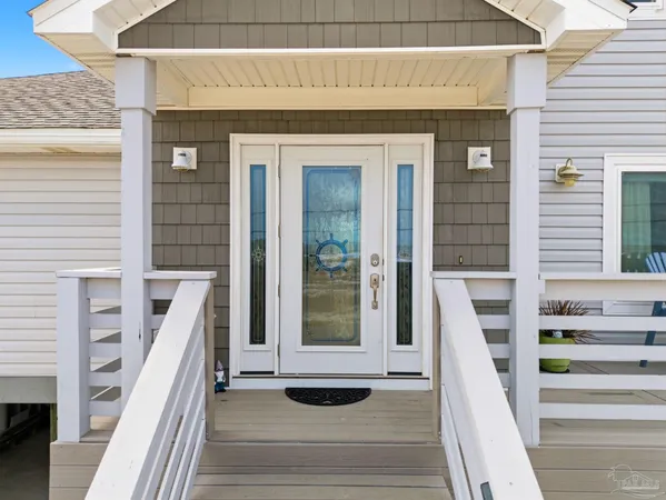 a view of an entryway