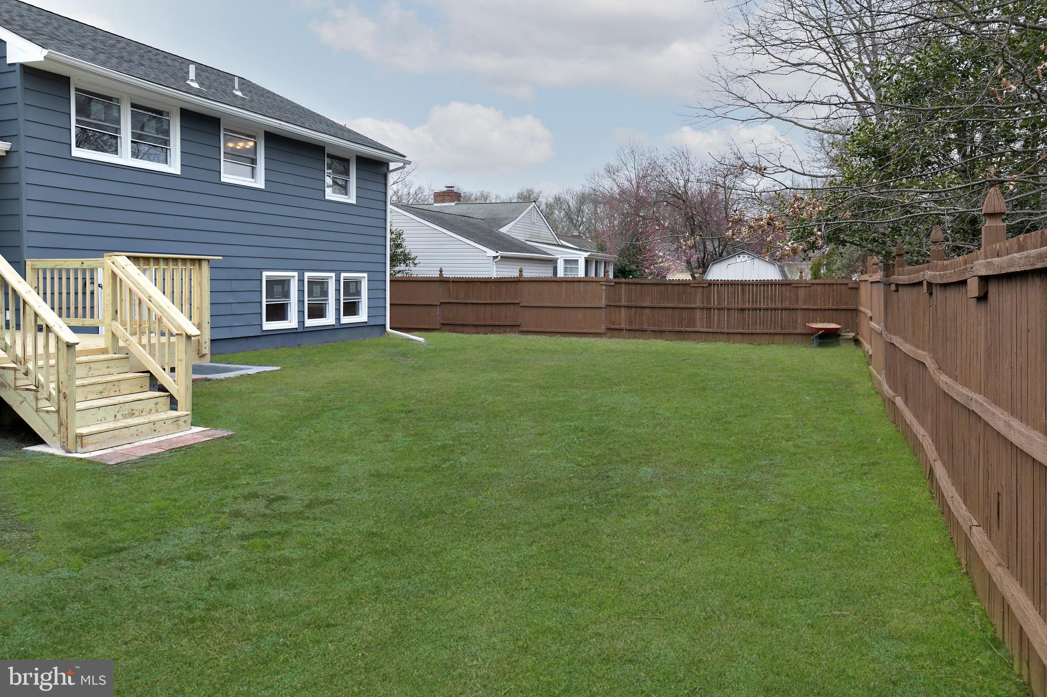 1109 York Road Cherry Hill, NJ 08034 - Photo 38 of 39 Staged Grass Backyard