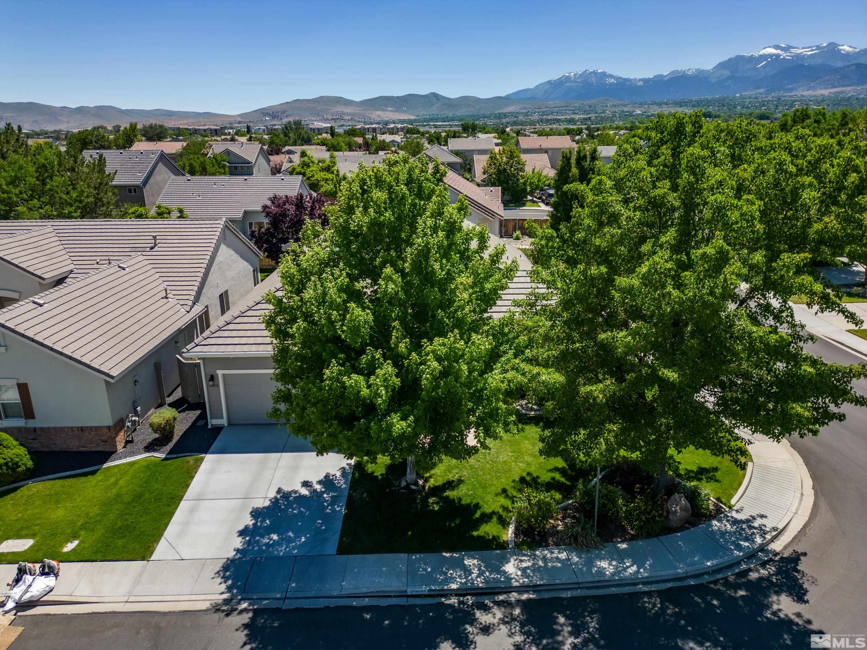 1600 Red Gulch Court Reno, NV 89521 - Photo 6 of 39 a view of a garden with a house
