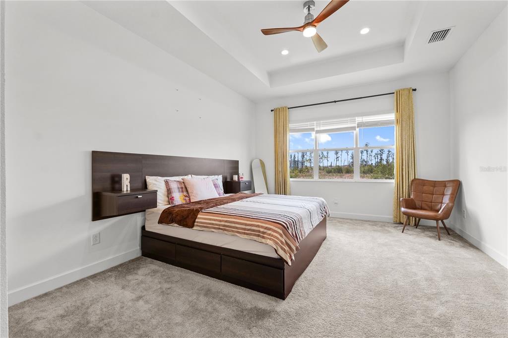 32558 Tree Of Life Avenue Wesley Chapel, FL 33543 - Photo 14 of 73 a bedroom with a bed and chair