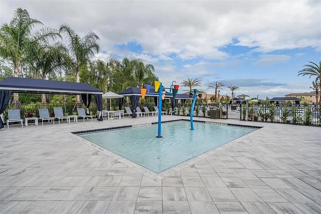 32558 Tree Of Life Avenue Wesley Chapel, FL 33543 - Photo 59 of 73 a view of outdoor space with swimming pool and seating