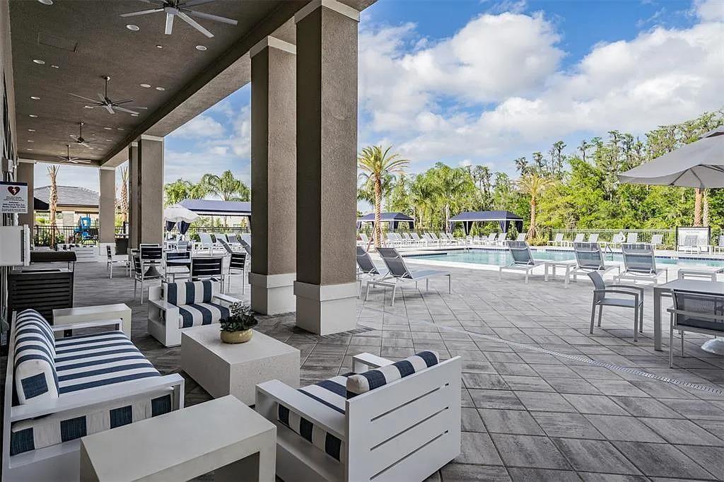 32558 Tree Of Life Avenue Wesley Chapel, FL 33543 - Photo 69 of 73 a outdoor space with lots of tables and chairs
