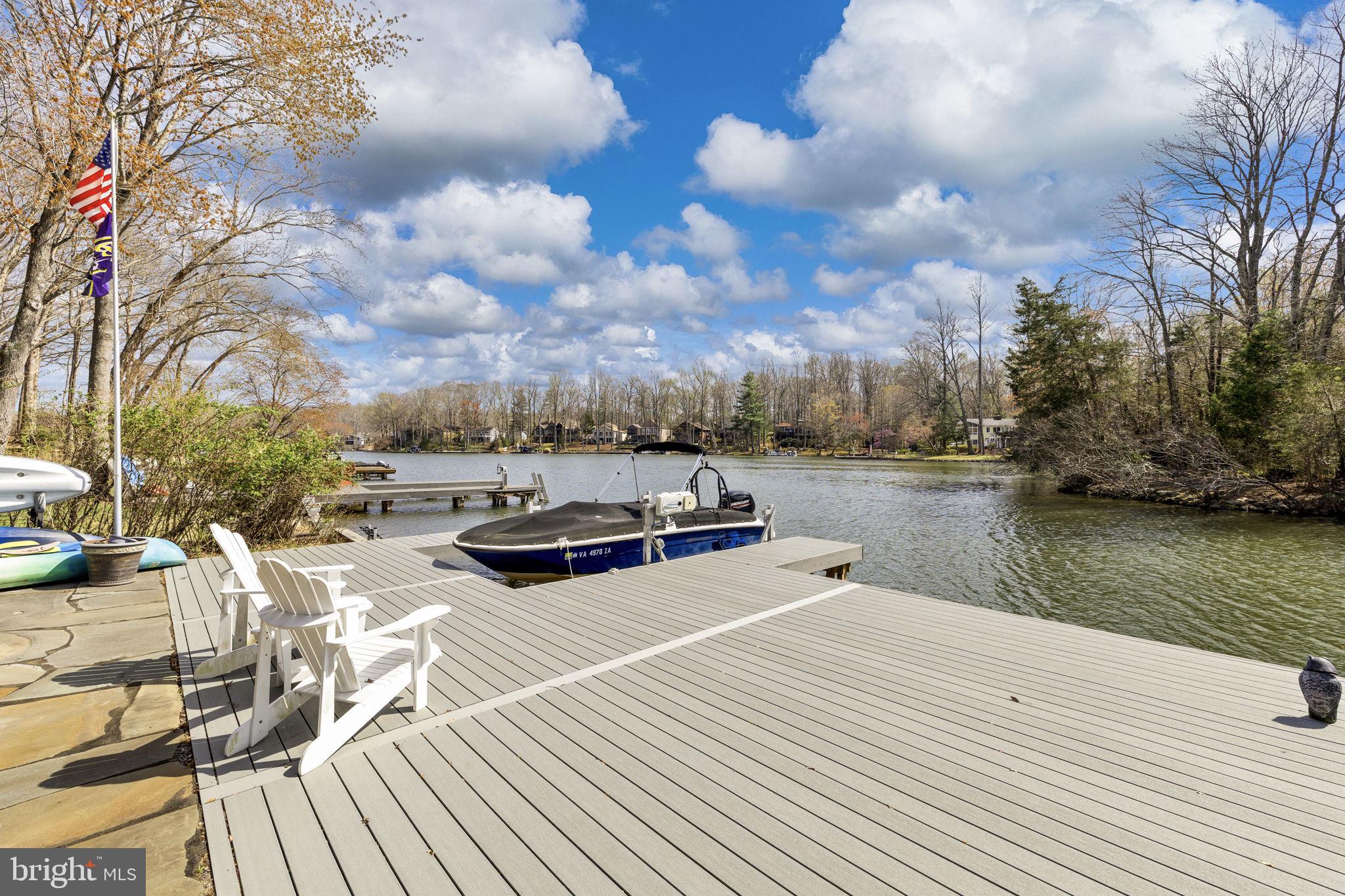 128 Harrison Circle Locust Grove, VA 22508 - Photo 35 of 65 a view of a lake with houses