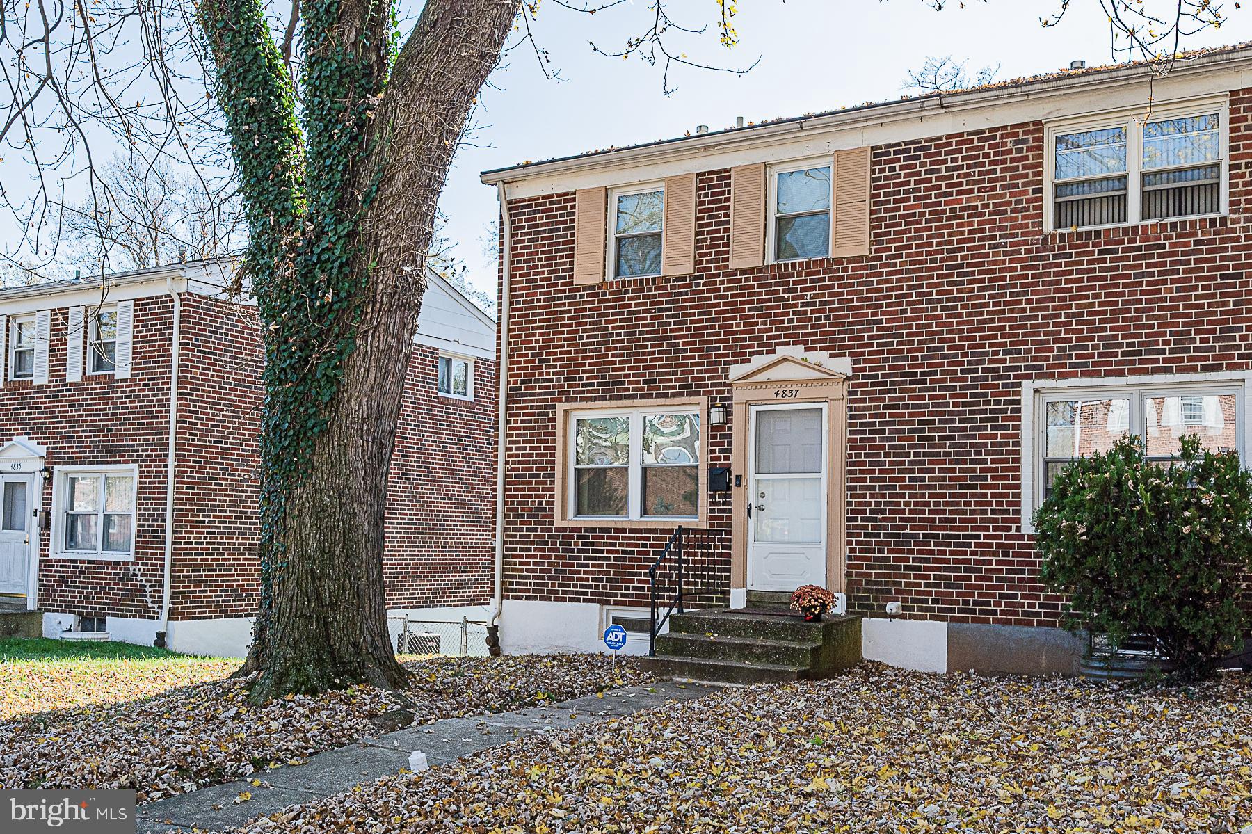 4837 Melbourne Road Baltimore, MD 21229 - Photo 2 of 29 Well Maintained 3 Bed | 1 1/2 Bath End of Row