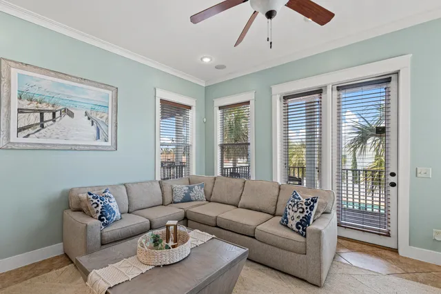 a view of a dining room and livingroom view