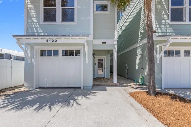 a front view of a building with a entryway