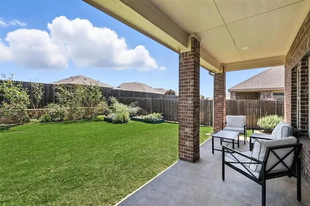 a view of a house with patio