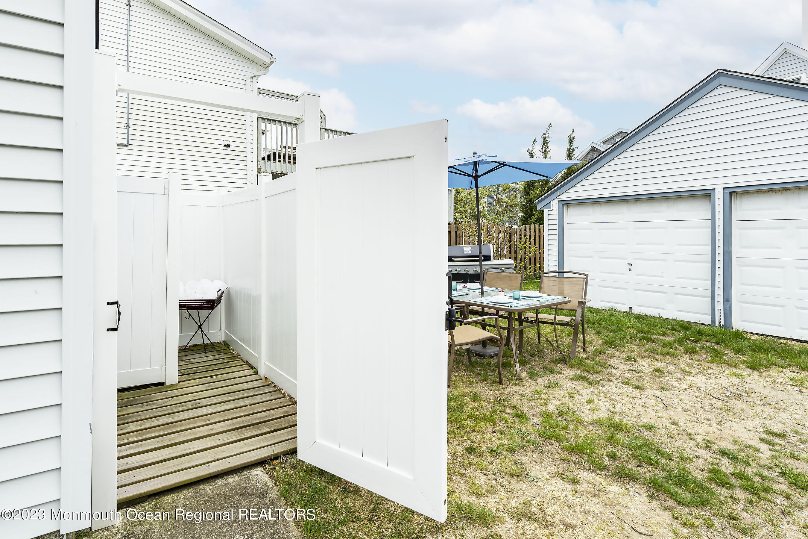 197 2nd Avenue Manasquan, NJ 08736 - Photo 14 of 30 Rear Yard and Outdoor Shower 1 NEW