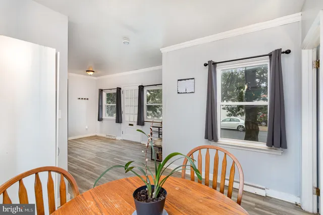 a view of living room and front door