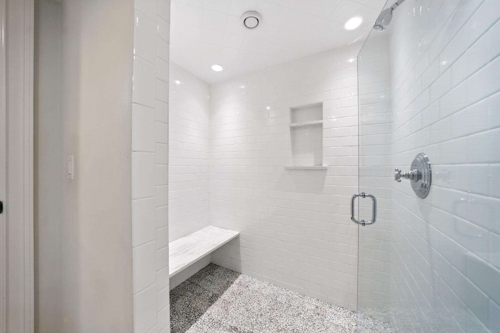 18 Mill Street Nantucket, MA 02554 - Photo 31 of 47 a bathroom with a shower