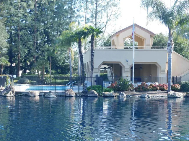 a view of a terrace with plants