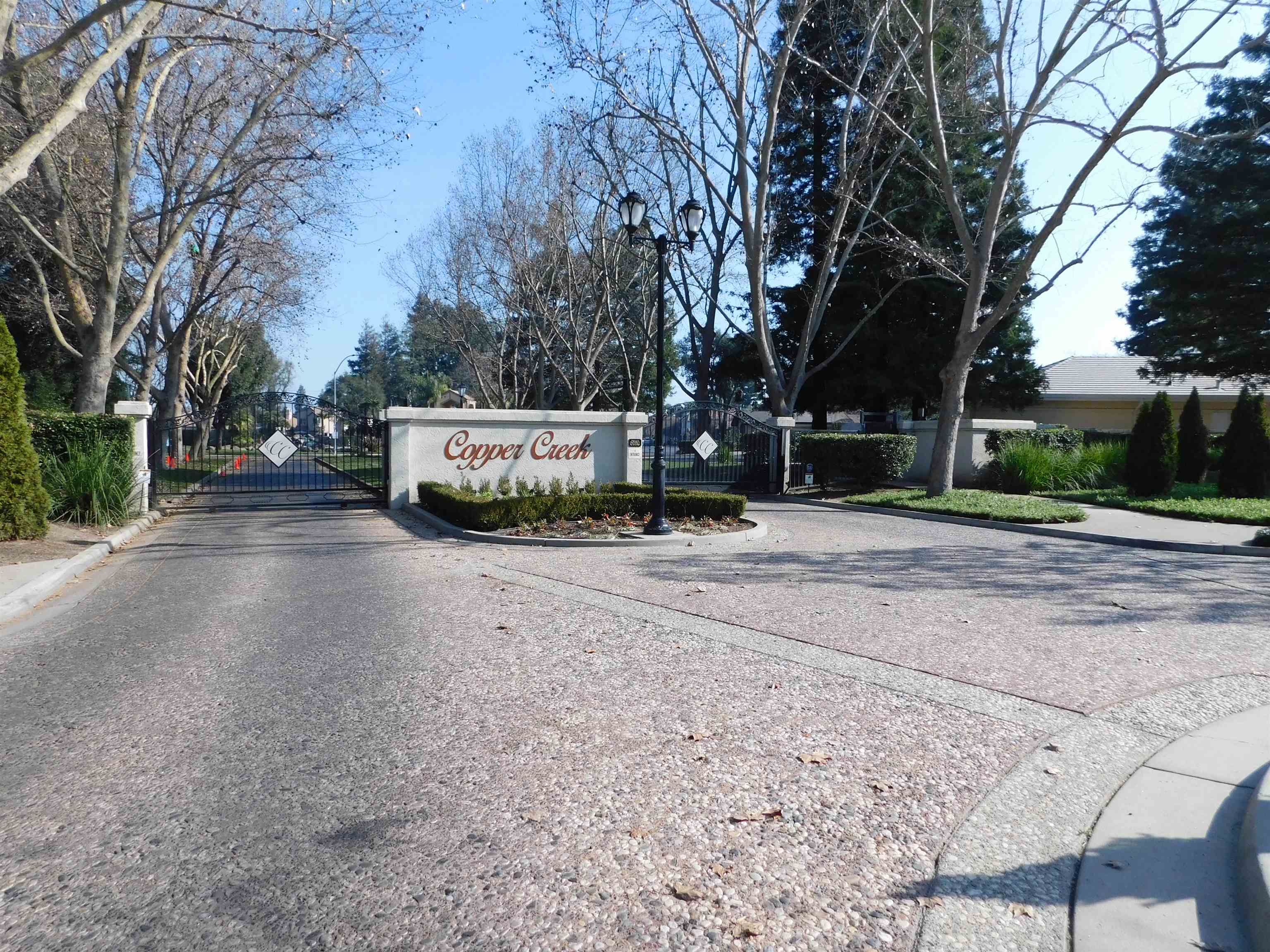1169 Copper Cottage Lane Modesto, CA 95355 - Photo 41 of 42 a view of a road with trees