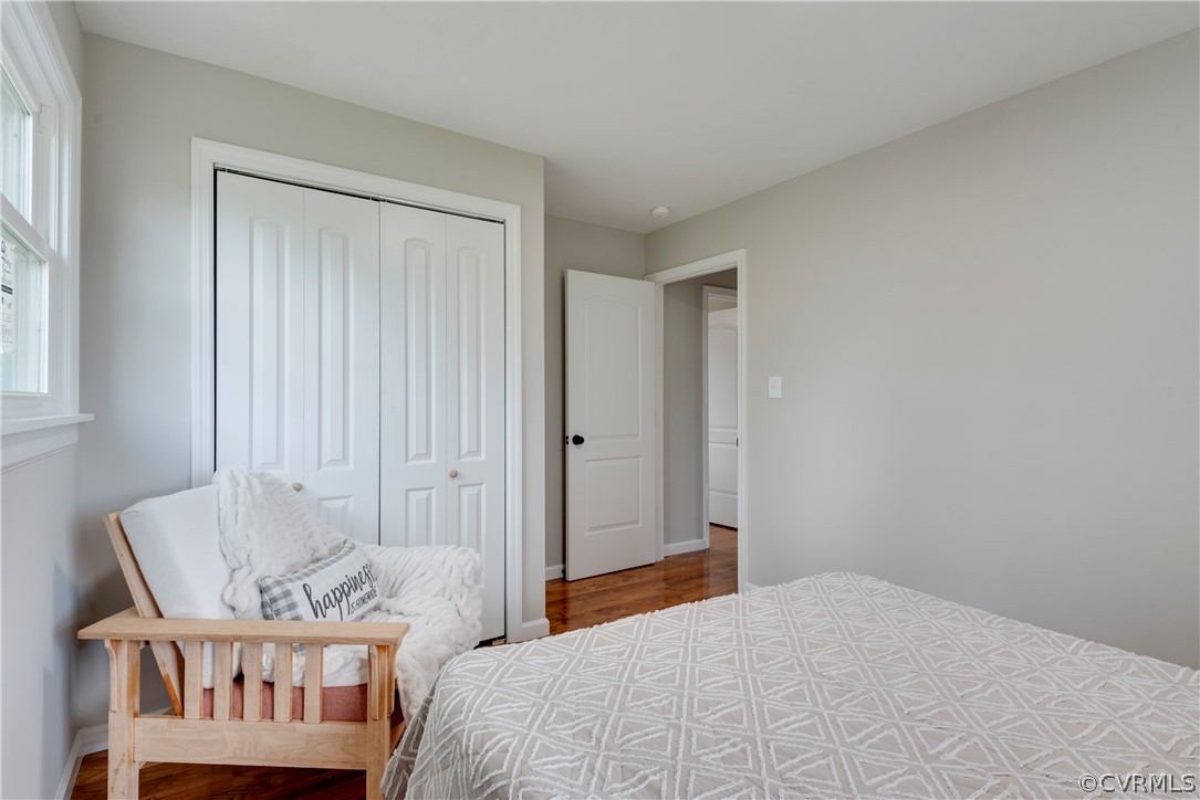 1114 Covington Road Colonial Heights, VA 23834 - Photo 27 of 47 a bedroom with a bed and a window