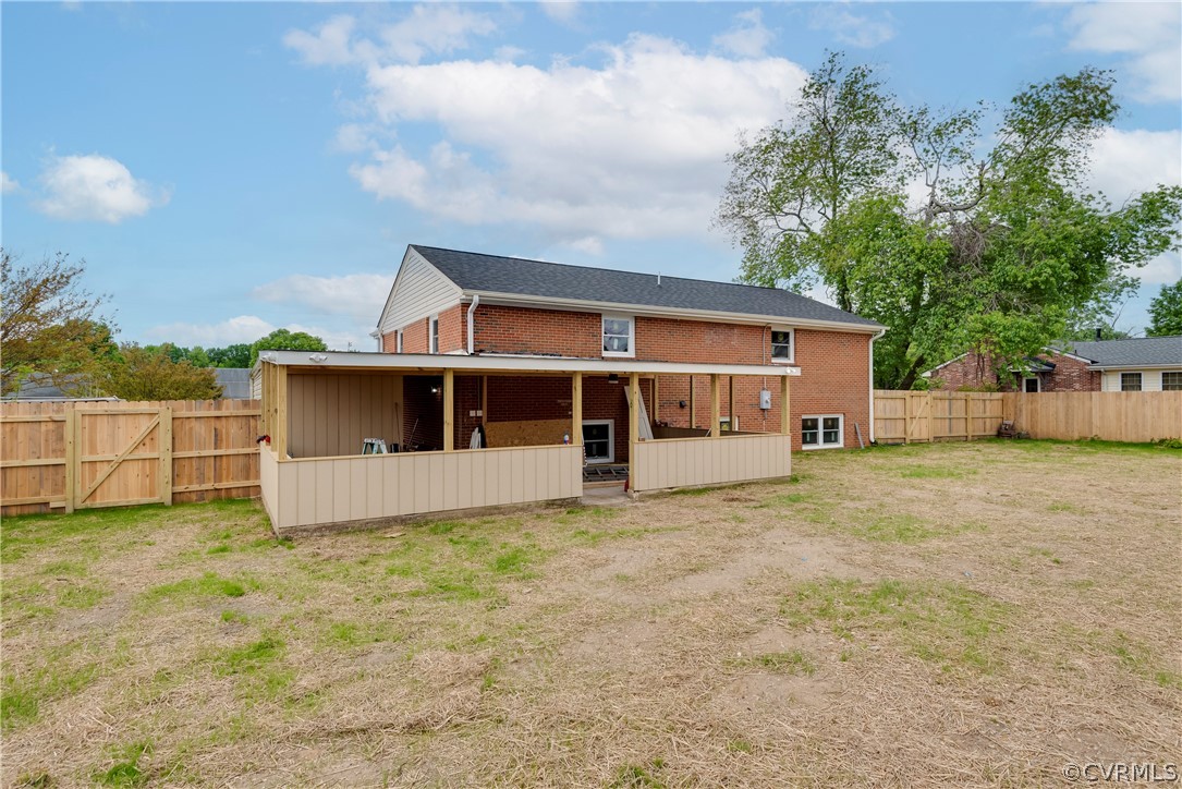 1114 Covington Road Colonial Heights, VA 23834 - Photo 45 of 47 a view of a house with a yard