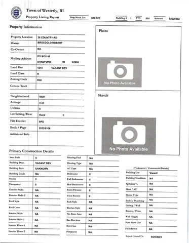 $99,900 | 3 Joseph Lane, Bradford, RI 02808
