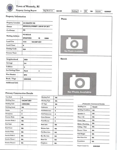 $99,900 | 3 Joseph Lane, Bradford, RI 02808