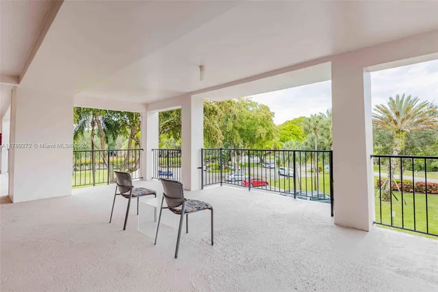 a front view of a building