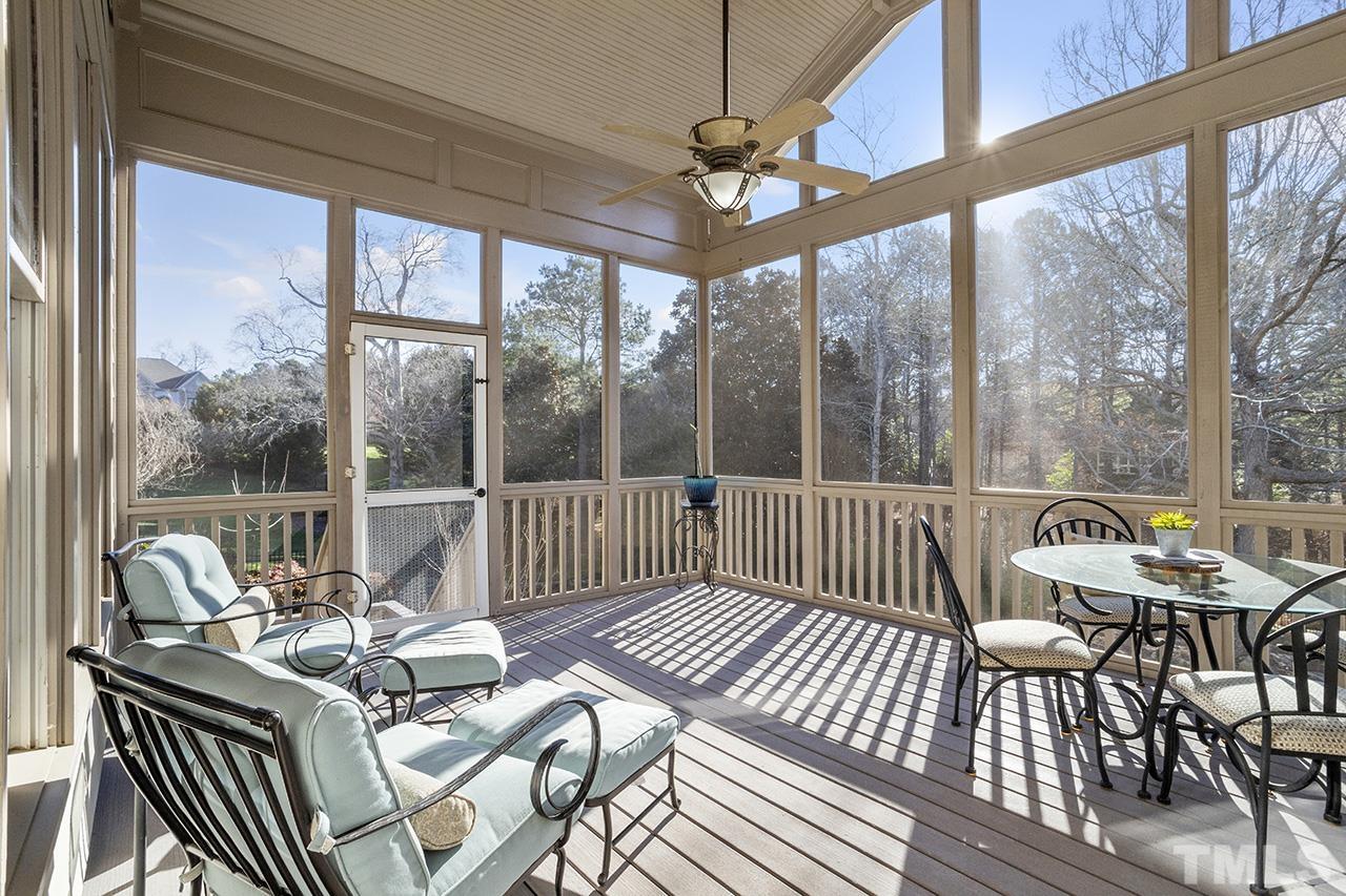 1009 Heydon Court Raleigh, NC 27614 - Photo 42 of 89 Relaxing screen porch overlooks your private yard