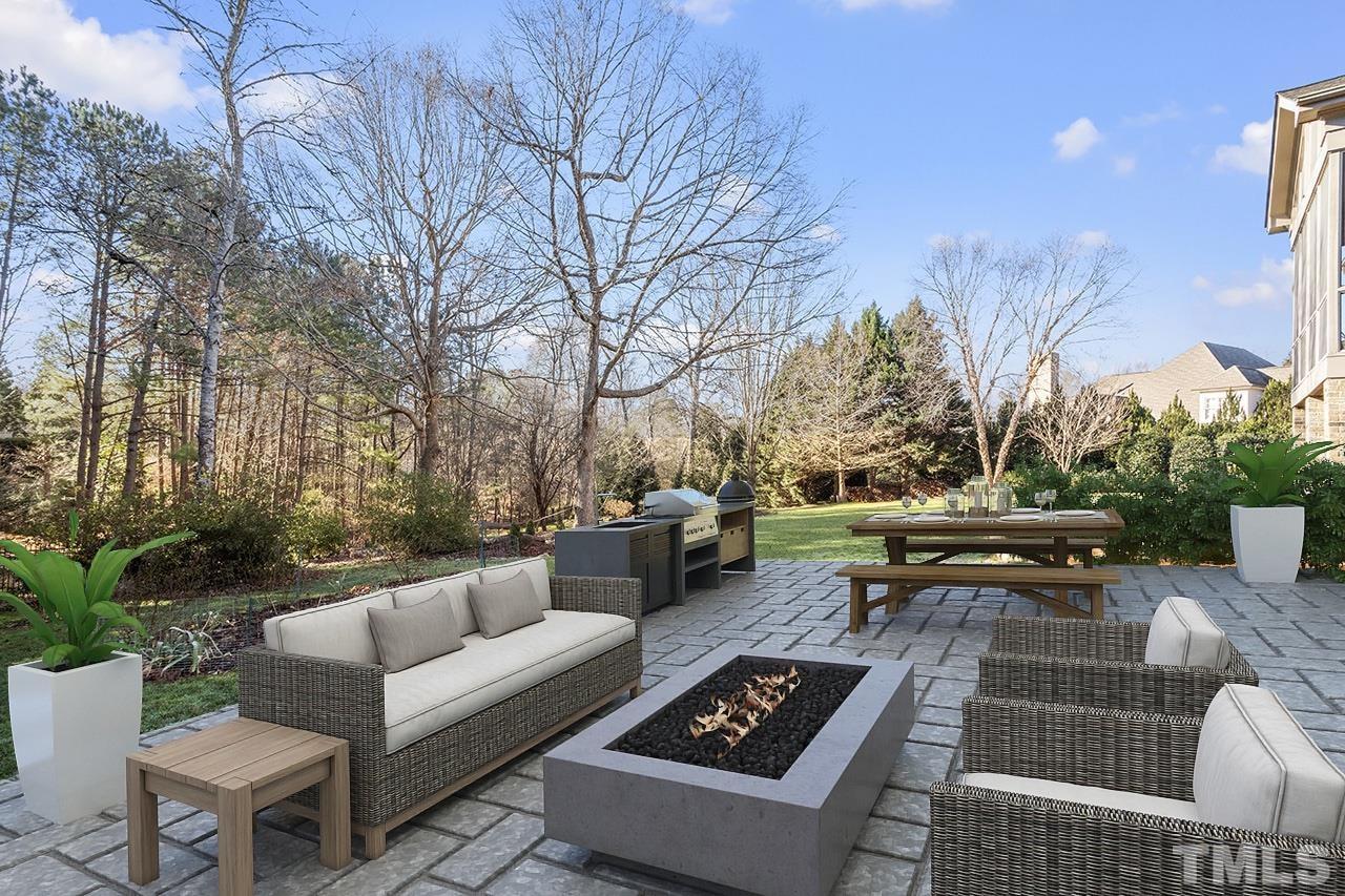 1009 Heydon Court Raleigh, NC 27614 - Photo 74 of 89 VIRTUALLY STAGED TO SHOW THE POSSIBILITIES FOR THIS BEAUTIFUL LOT