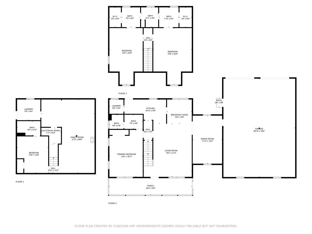 312 Ashley Brook Drive Lula, GA 30554 - Photo 61 of 62 a picture of a floor plan