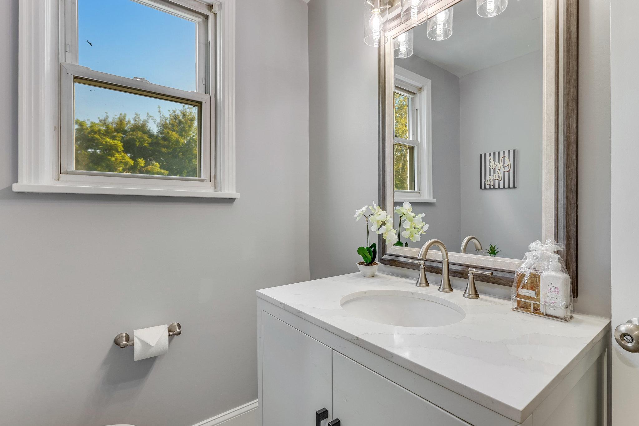 11410 Waples Mill Road Oakton, VA 22124 - Photo 31 of 62 Bathroom #1 -Bright and airy modern oasis.