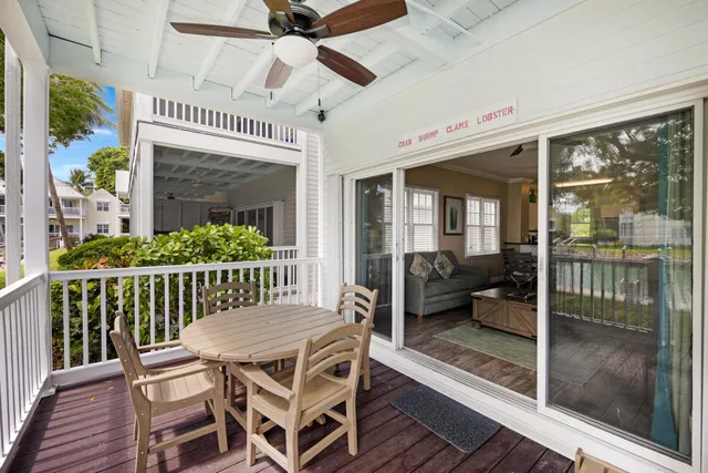 a outdoor space with furniture