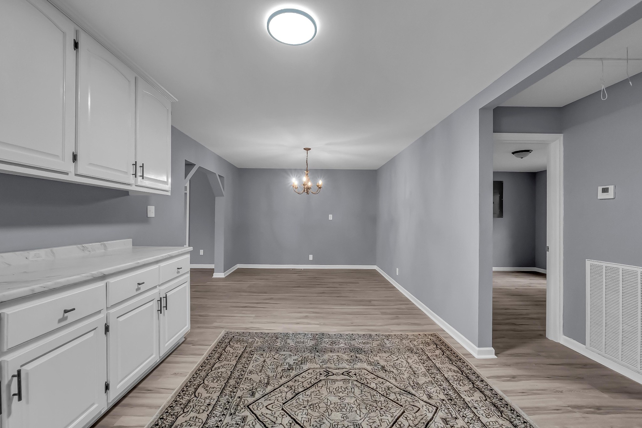 99 Anthony Mill Road Tullahoma, TN 37388 - Photo 13 of 37 a view of a kitchen with white cabinets