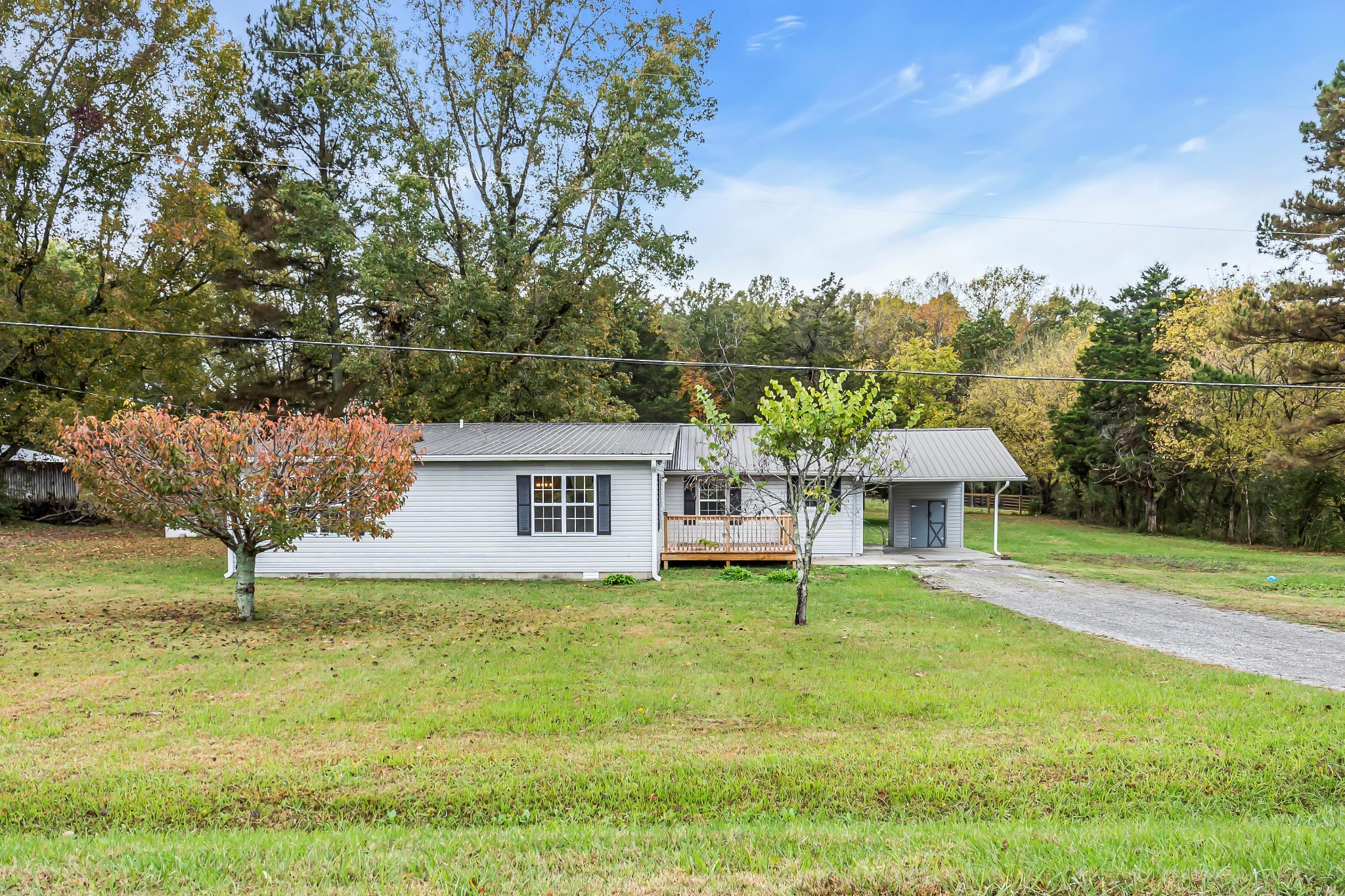 99 Anthony Mill Road Tullahoma, TN 37388 - Photo 31 of 37 a view of a house with a yard balcony and tree