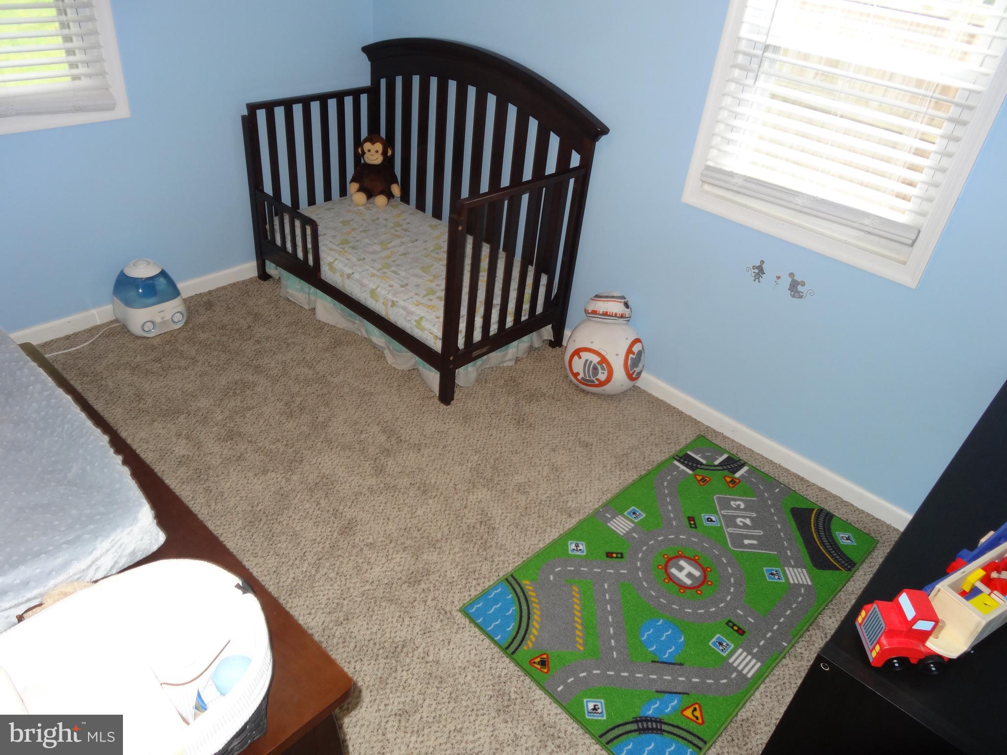 421 Breslin Road Joppa, MD 21085 - Photo 21 of 30 Entry level bedroom 1 w/new carpet and ceiling fan