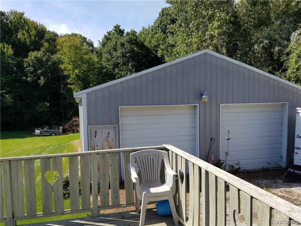3605 Connors Road Emmett, MI 48022 - Photo 9 of 17 This is a view of the front of the pole barn.