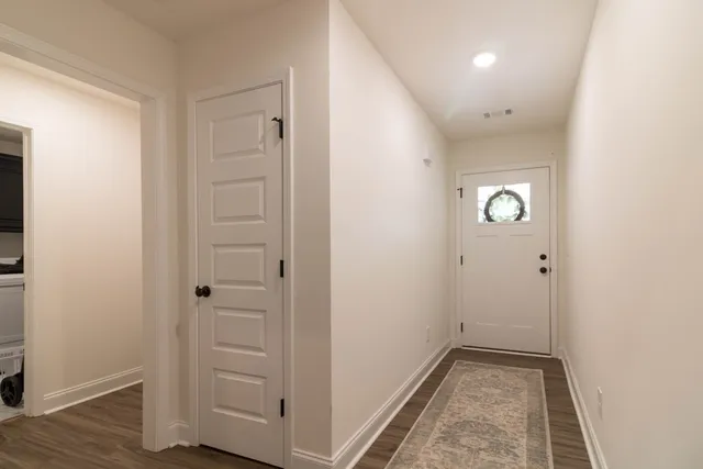 wooden floor in an empty room