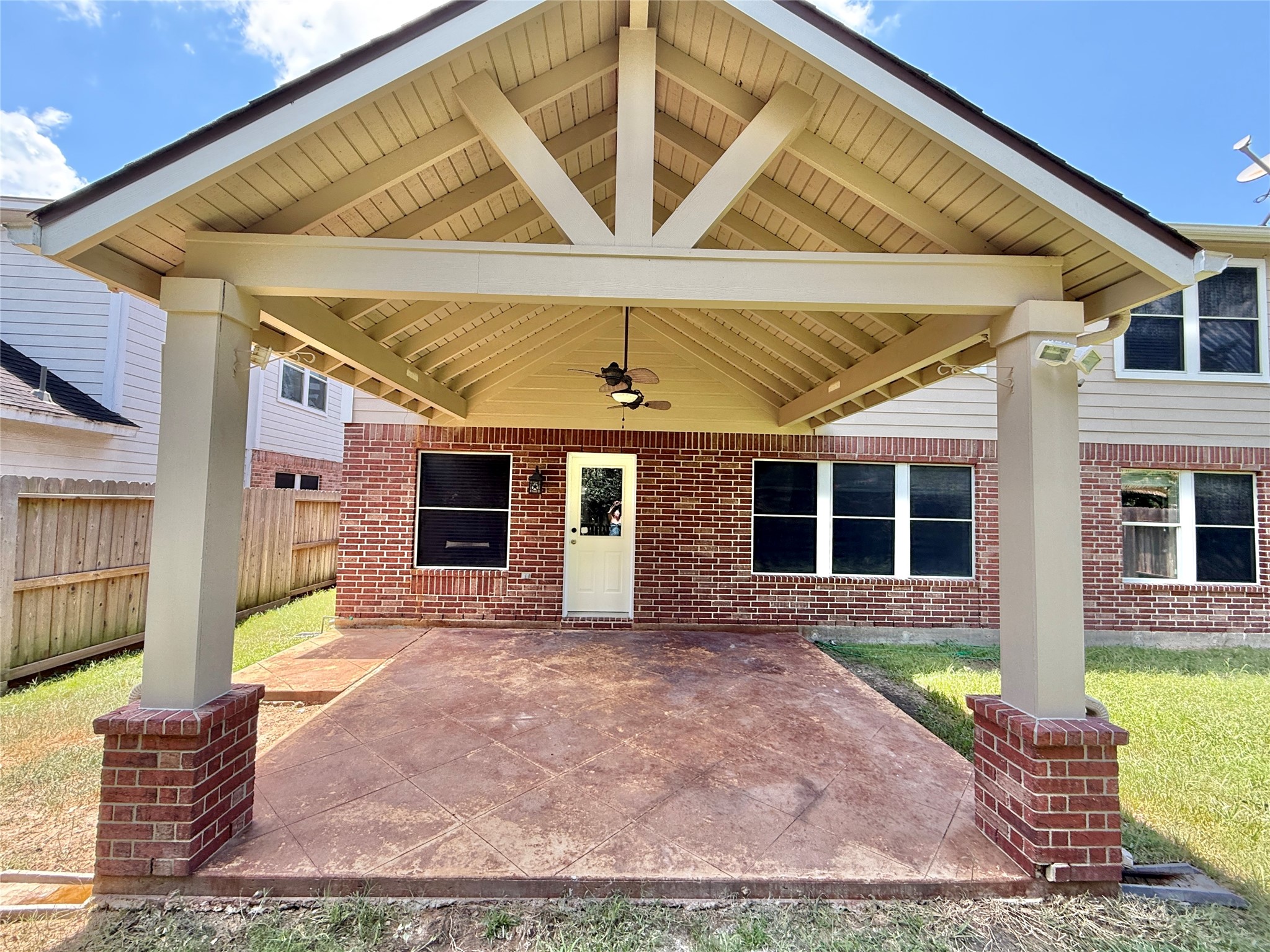 1810 Katlyn Lane Spring, TX 77386 - Photo 14 of 48 Wow! This back patio is spectacular.