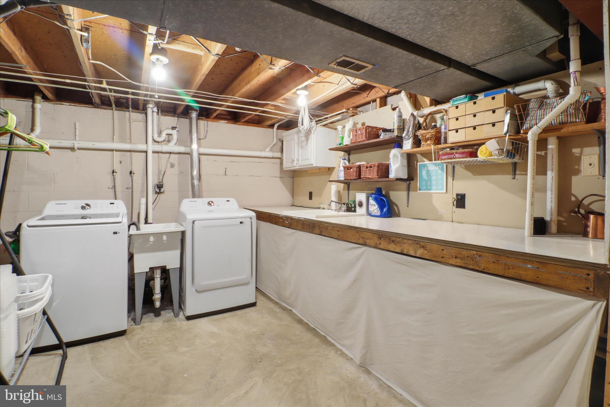 213 Skylark Road Lititz, PA 17543 - Photo 39 of 54 a utility room with dryer and washer