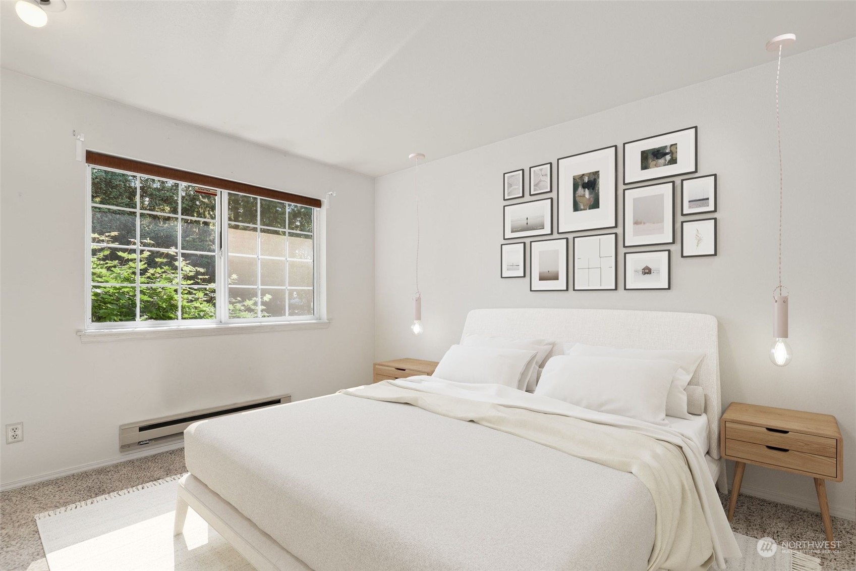 1830 South 336th Street, Unit C201 Federal Way, WA 98003 - Photo 15 of 30 a bedroom with a large bed and a window