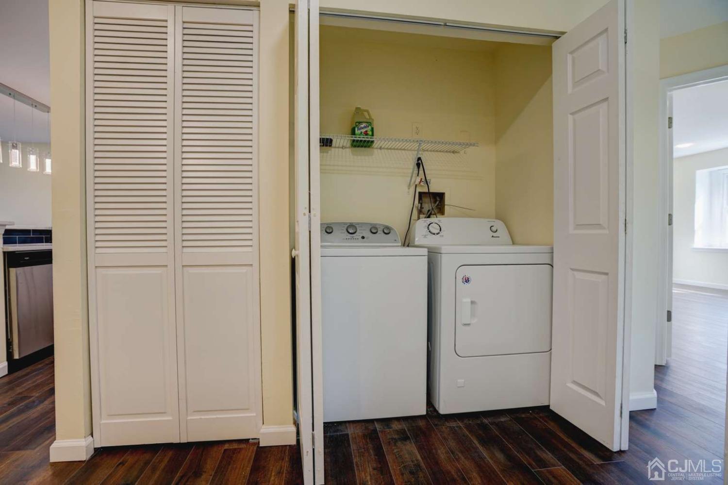 124 Edpas Road New Brunswick, NJ 08901 - Photo 18 of 24 a utility room with a window dryer and washer