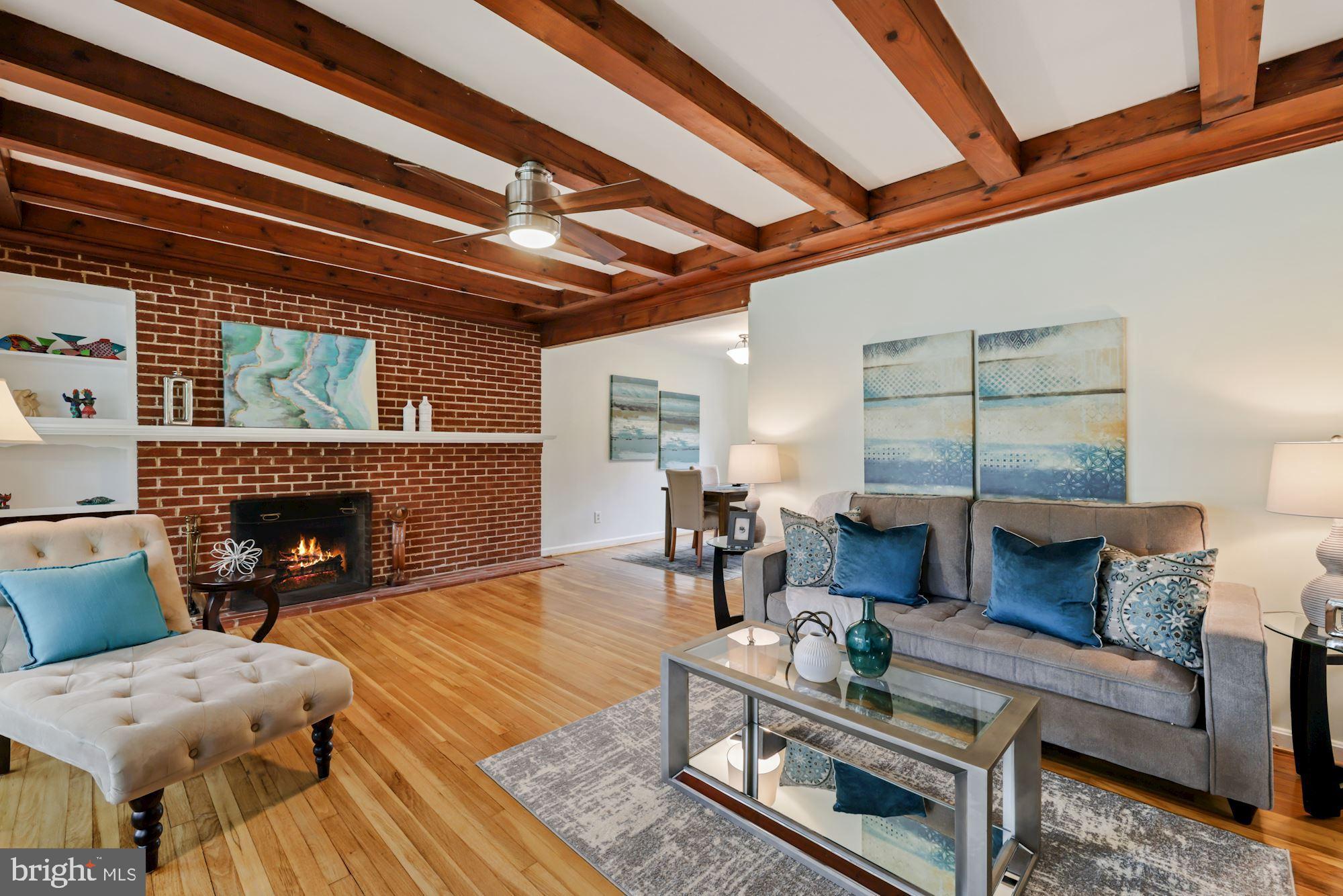 2520 Plyers Mill Road Silver Spring, MD 20902 - Photo 4 of 24 Tons of architectural details, brick fireplace