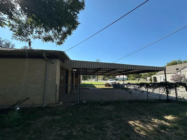 a view of outdoor space and yard