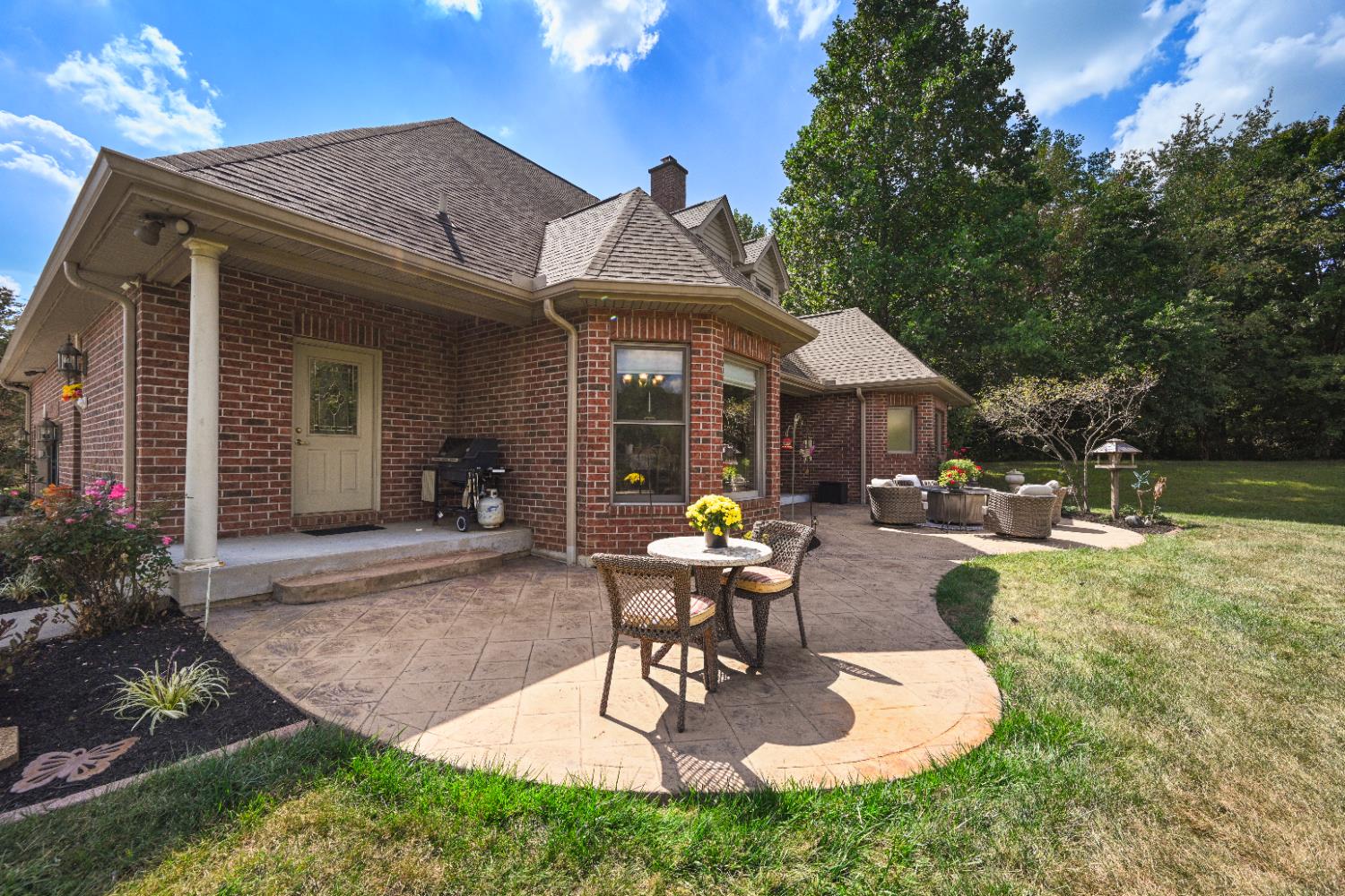 12656 Asche Road Sunman, IN 47041 - Photo 27 of 82 Covered porch off the laundry room is a great spot for the grill