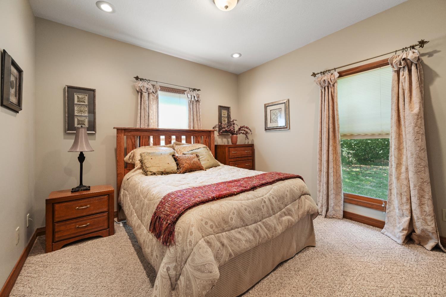 12656 Asche Road Sunman, IN 47041 - Photo 42 of 82 Bedroom 2 sits in the front corner of the home