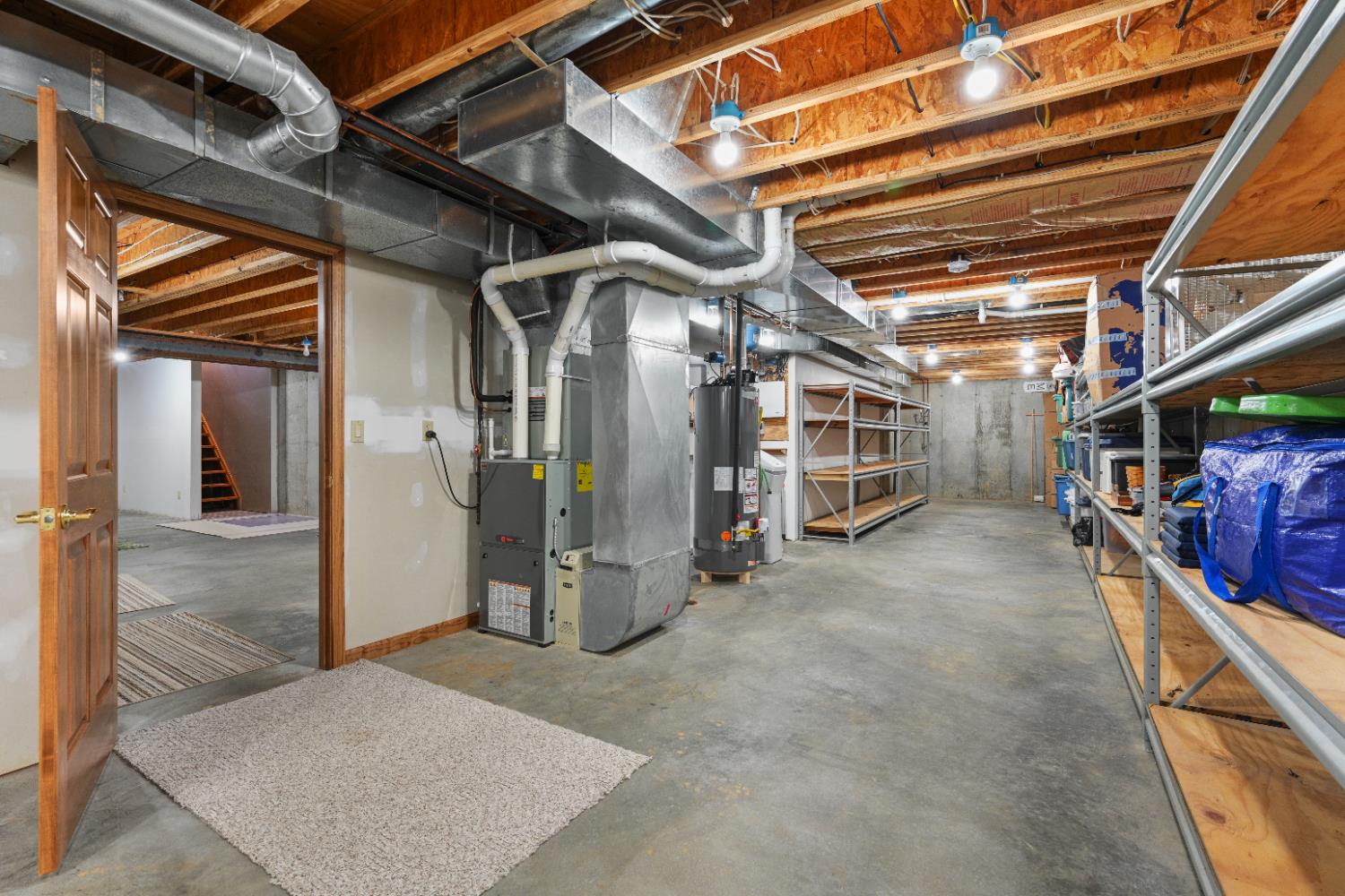 12656 Asche Road Sunman, IN 47041 - Photo 53 of 82 Basement utility/storage area