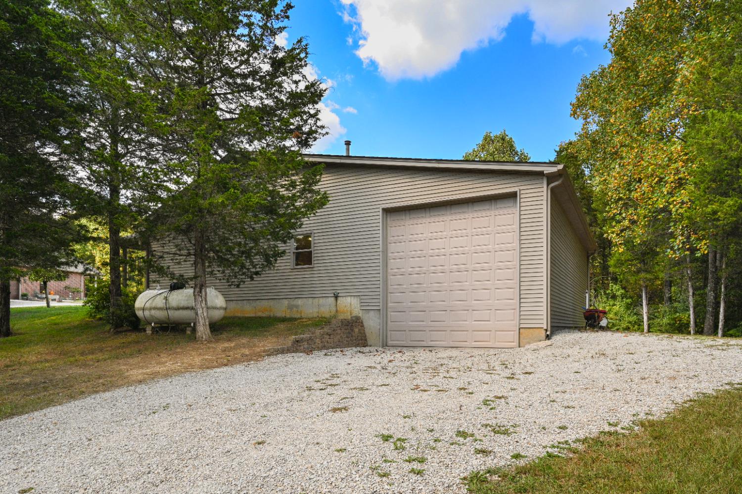 12656 Asche Road Sunman, IN 47041 - Photo 61 of 82 Entry to the RV garage from the second driveway...