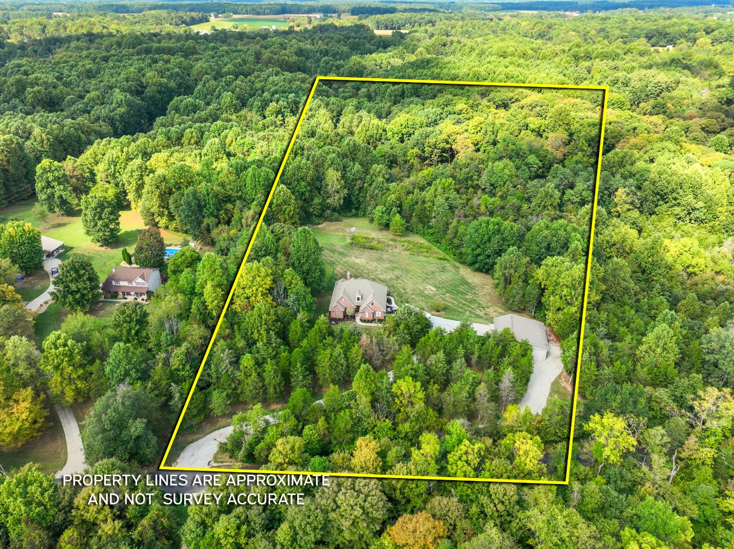 12656 Asche Road Sunman, IN 47041 - Photo 7 of 82 Lots of woods with trails, plus open lawns & natural grasses for wildlife feeding...